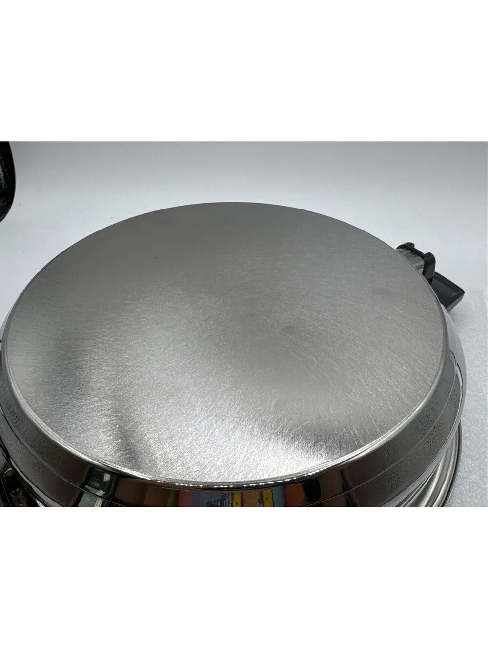 Vintage Kitchen Craft Stainless Steel West Bend Pan Skillet Unused 10.75” X 2.5”